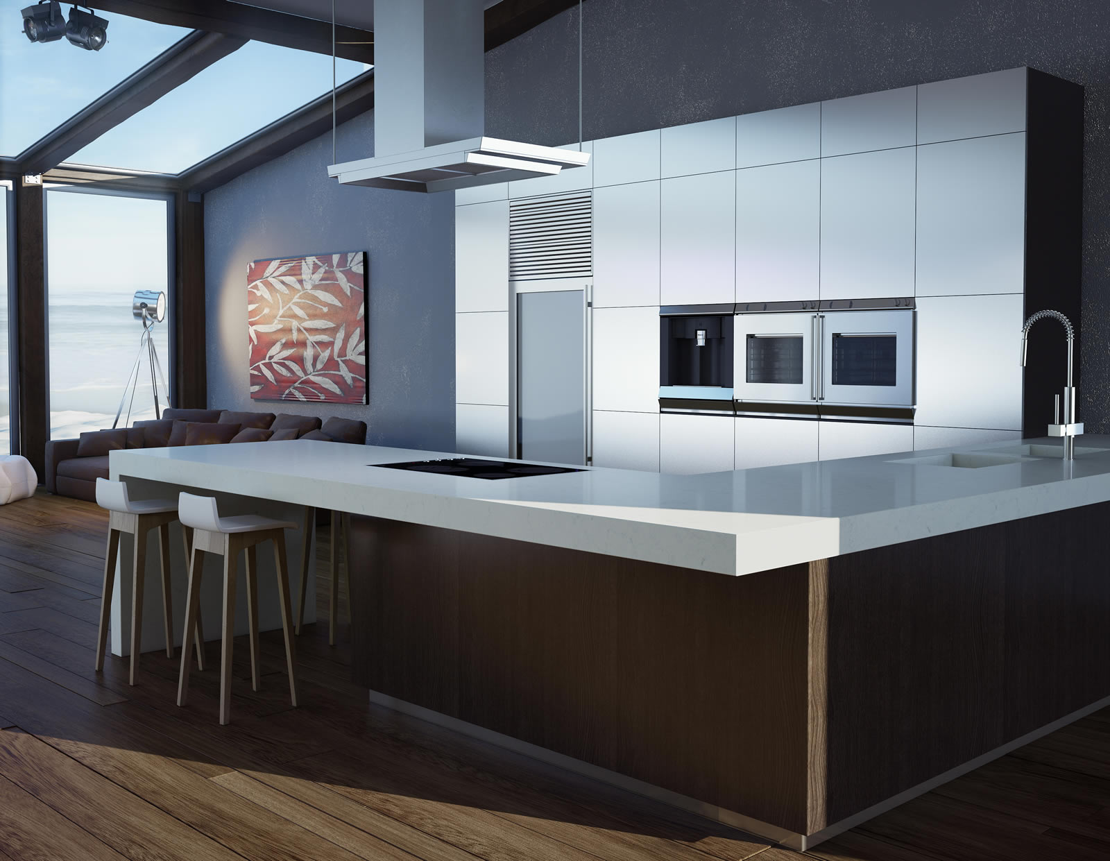 Luxus pur mit unseren Caesarstone Arbeitsplatten